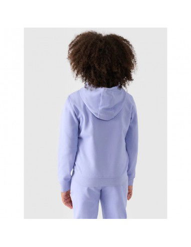 Girls' sweatshirt with a hood 4F...