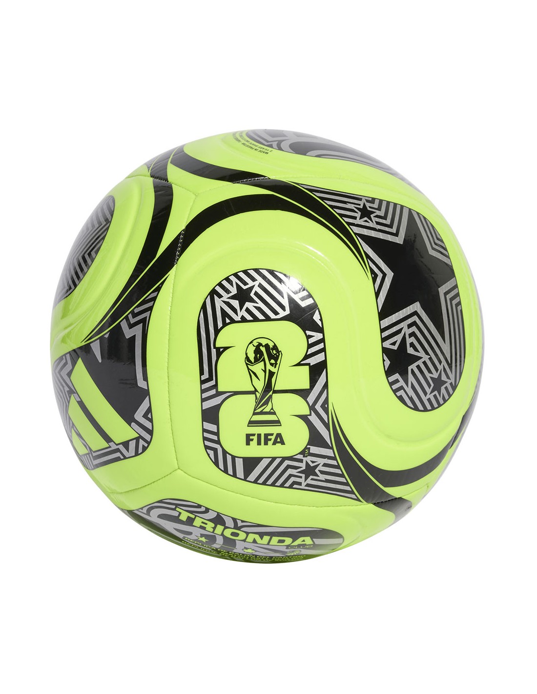 adidas World Cup 26 Trionda Club Football Green and Bla