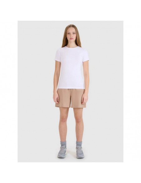 Women's slim plain T-shirt (2-pack) - White