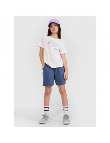 Girls' regular printed Tshirt 4F...