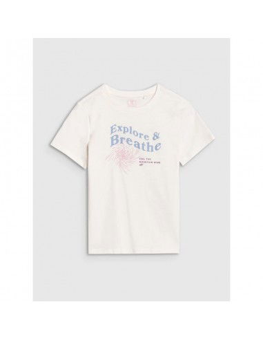 Girls' regular printed Tshirt 4F...