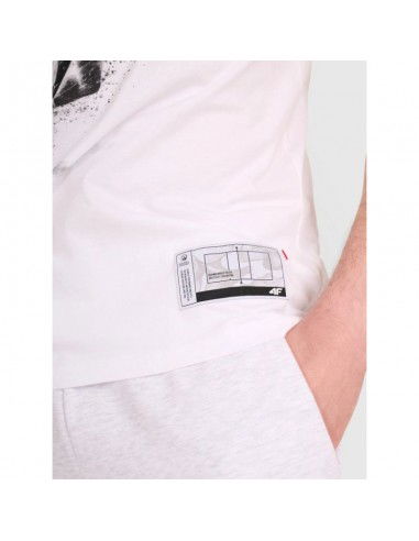 Men's regular tshirt with volleyball...