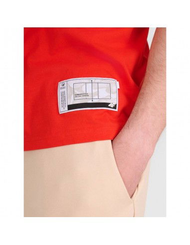 Men's regular tshirt with volleyball...