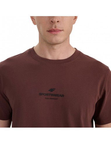 Men's Tshirt 4F M2961 dark brown...