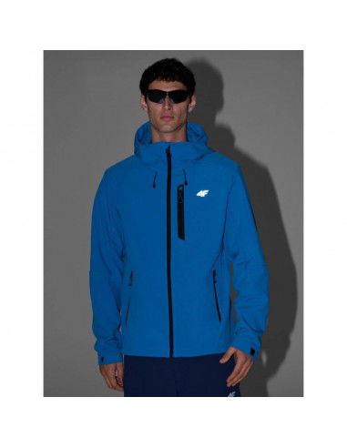 Men's windproof softshell jacket with...