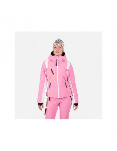 Rossignol W Pilot Down Jkt Jacket Pink