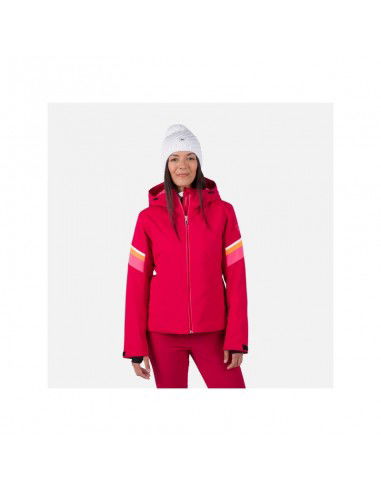 Rossignol W Strawpile Jkt Jacket Red