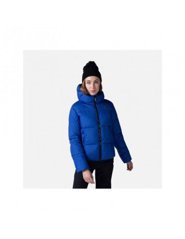 Rossignol W Puffy Hood Jkt Jacket Blue