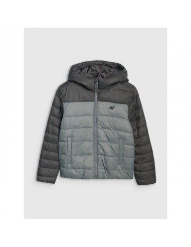 Boy's down jacket with synthetic...