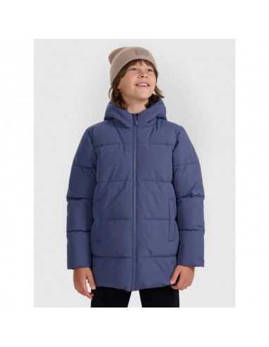 Boy's down jacket with synthetic...