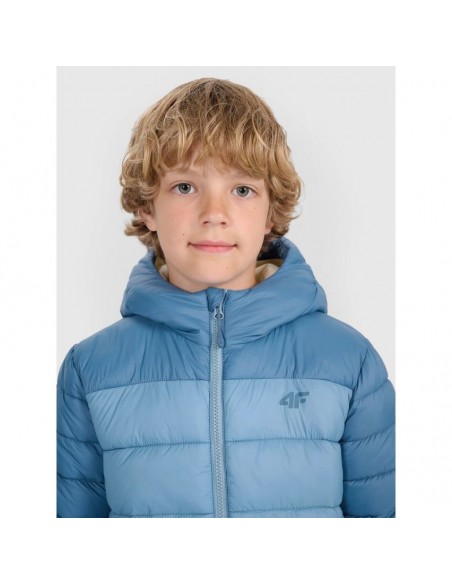 Boy's down jacket with synthetic filling 4F 4FJRAW25TDJAM077032S