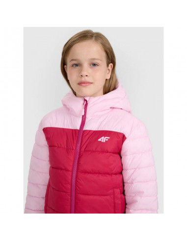 Girls' down jacket with synthetic...