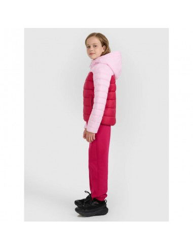 Girls' down jacket with synthetic...