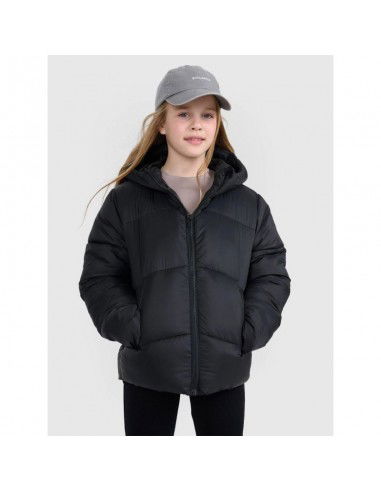 Girls' down jacket with synthetic...