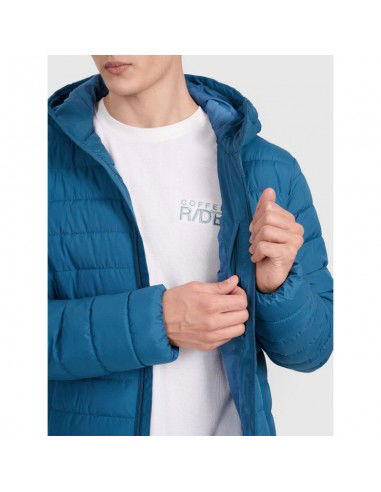 Men's down jacket with synthetic...