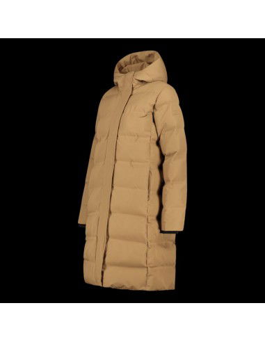 CMP women's long hooded jacket winter...