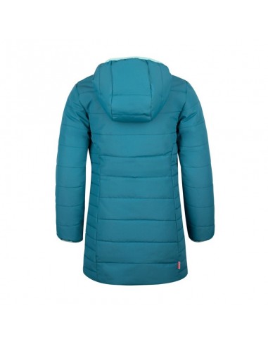 Trollkids Girls Stavanger Coat winter blue insulated hooded jacket 219323