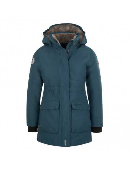 Trollkids Girls Alesund Coat Children's Waterproof Hooded Down Jacket Winter Navy Blue 301142