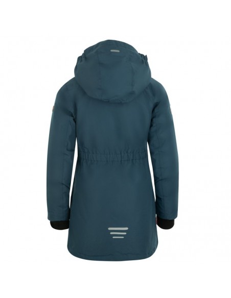 Trollkids Girls Alesund Coat Children's Waterproof Hooded Down Jacket Winter Navy Blue 301142
