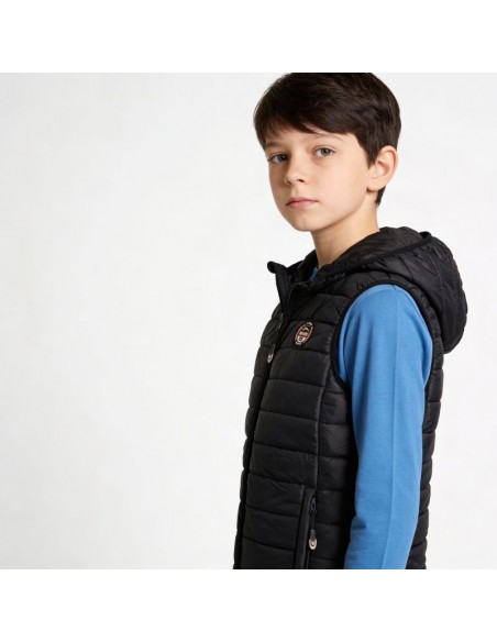 Geographical Norway Vatika Hood EO 233 Jr WW2008EGNOBlack vest