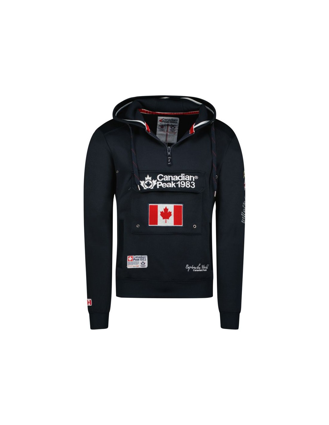 Canadian Peak GALAPAGOS NAVY CP MEN 054 POP sweatshirt RBMWW3828HCPMARINE