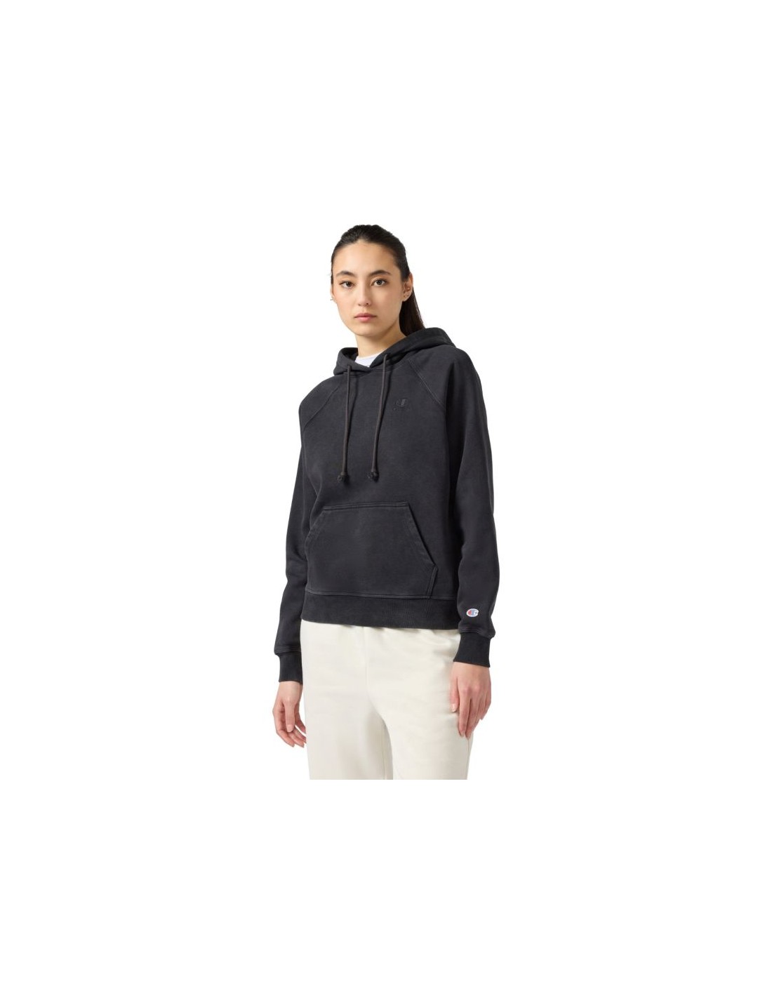 Champion Hooded Sweatshirt Women's Black 118160 KK001