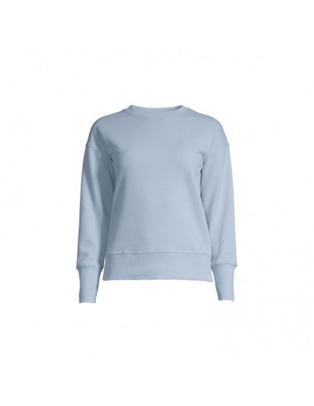 CASALL Natural Dye Terry Crew Neck sweatshirt blue