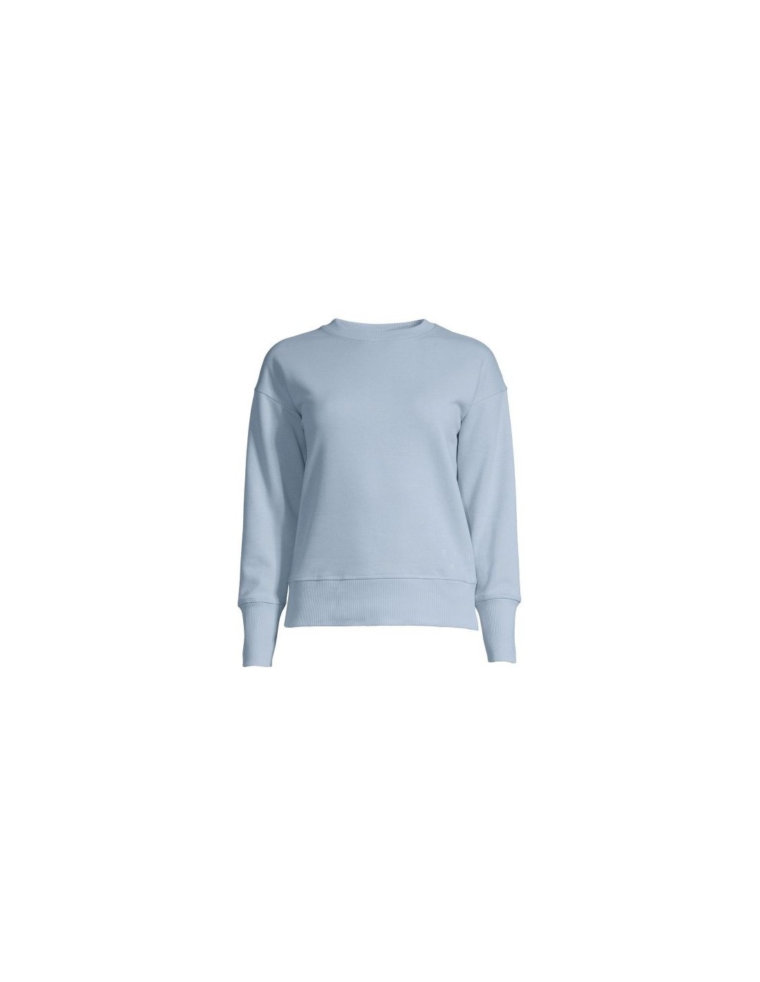 CASALL Natural Dye Terry Crew Neck sweatshirt blue