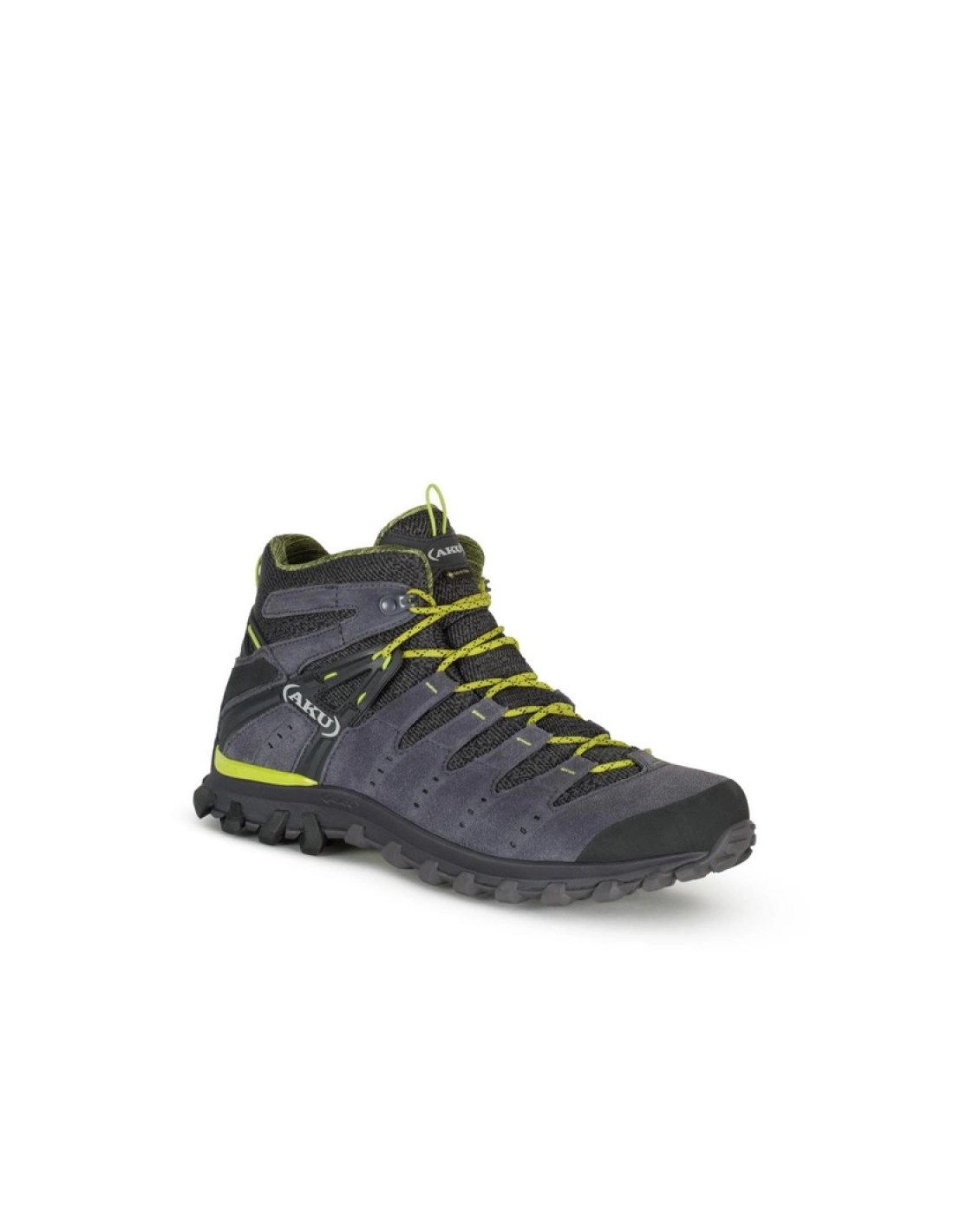 Aku Alterra Goretex Men's Lightweight Hiking Shoes Gray Green