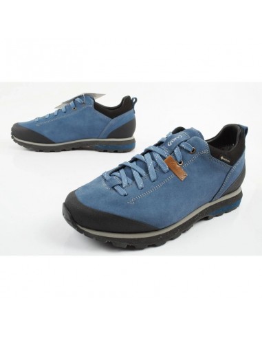 Aku Bellamont Goretex men's trekking shoes durable blue