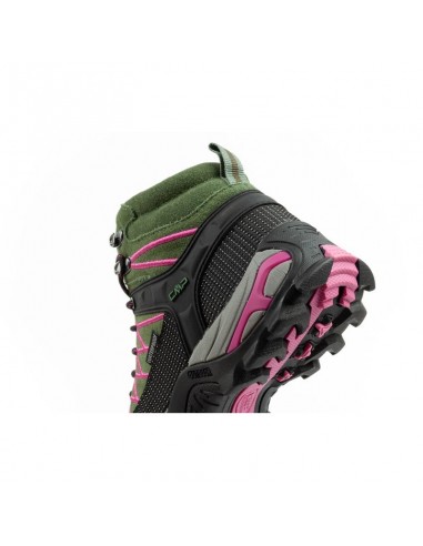 CMP Rigel women's trekking shoes leather durable waterproof ankle boots green