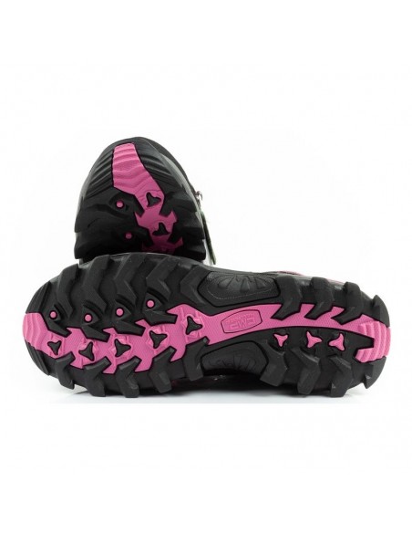 CMP Rigel women's trekking shoes leather durable waterproof ankle boots green