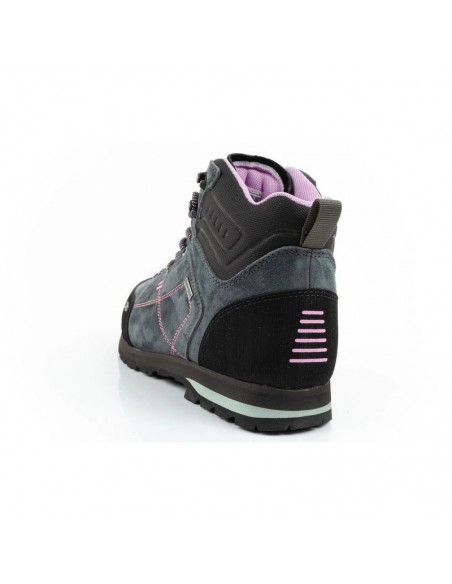 CMP Alcor women's trekking shoes leather durable waterproof ankle boots gray