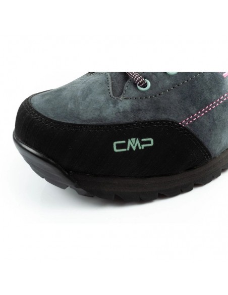 CMP Alcor women's trekking shoes leather durable waterproof ankle boots gray