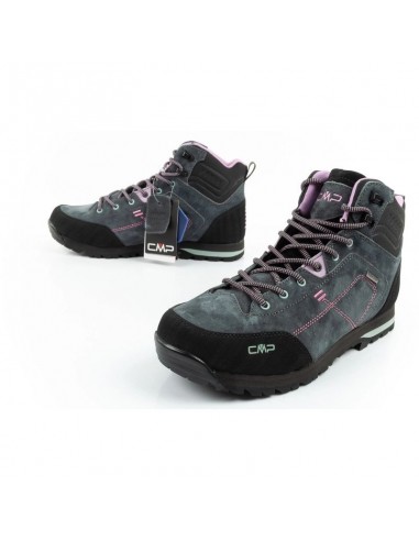 CMP Alcor women's trekking shoes leather durable waterproof ankle boots gray