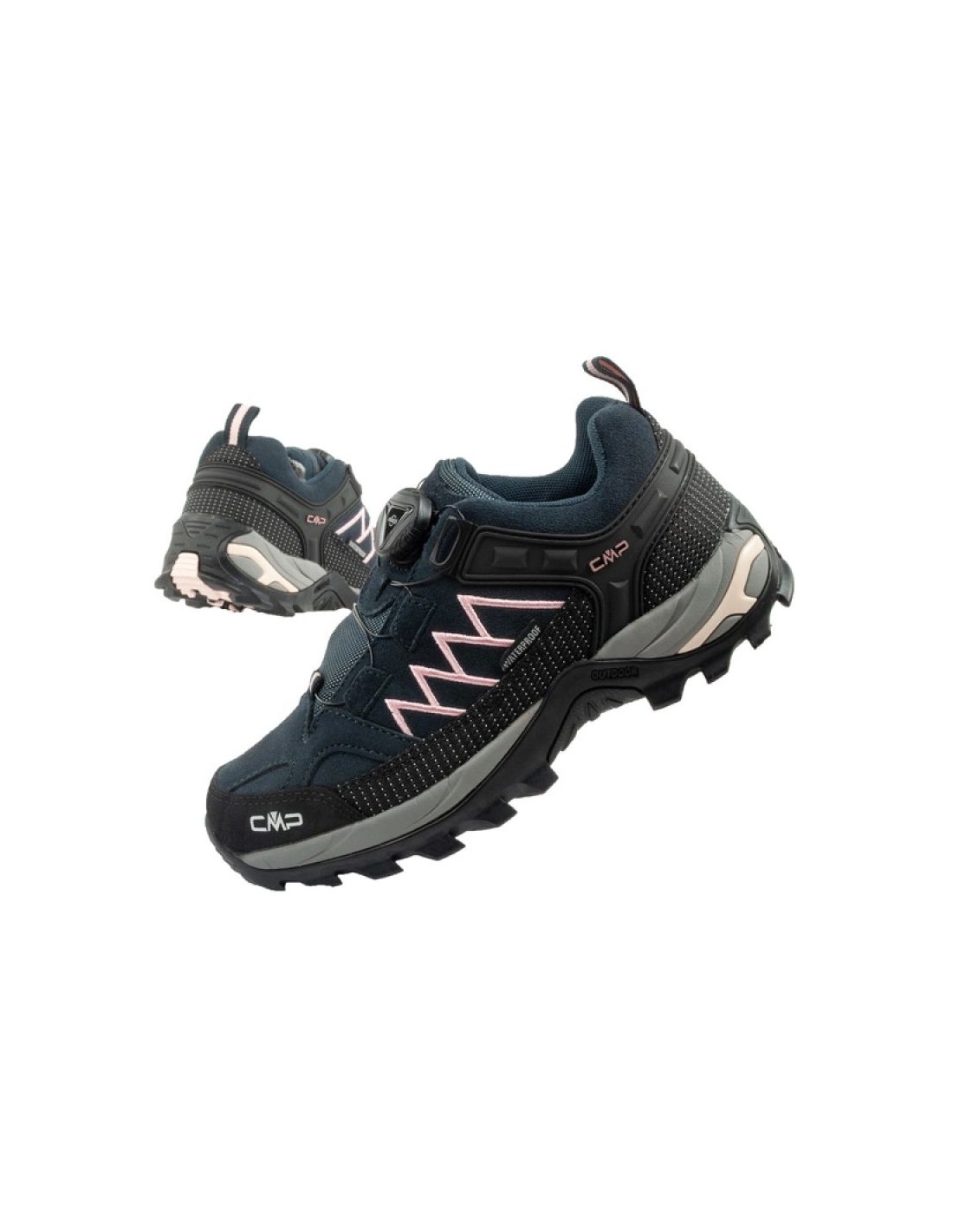 CMP Rigel women's waterproof trekking sports shoes FITGO