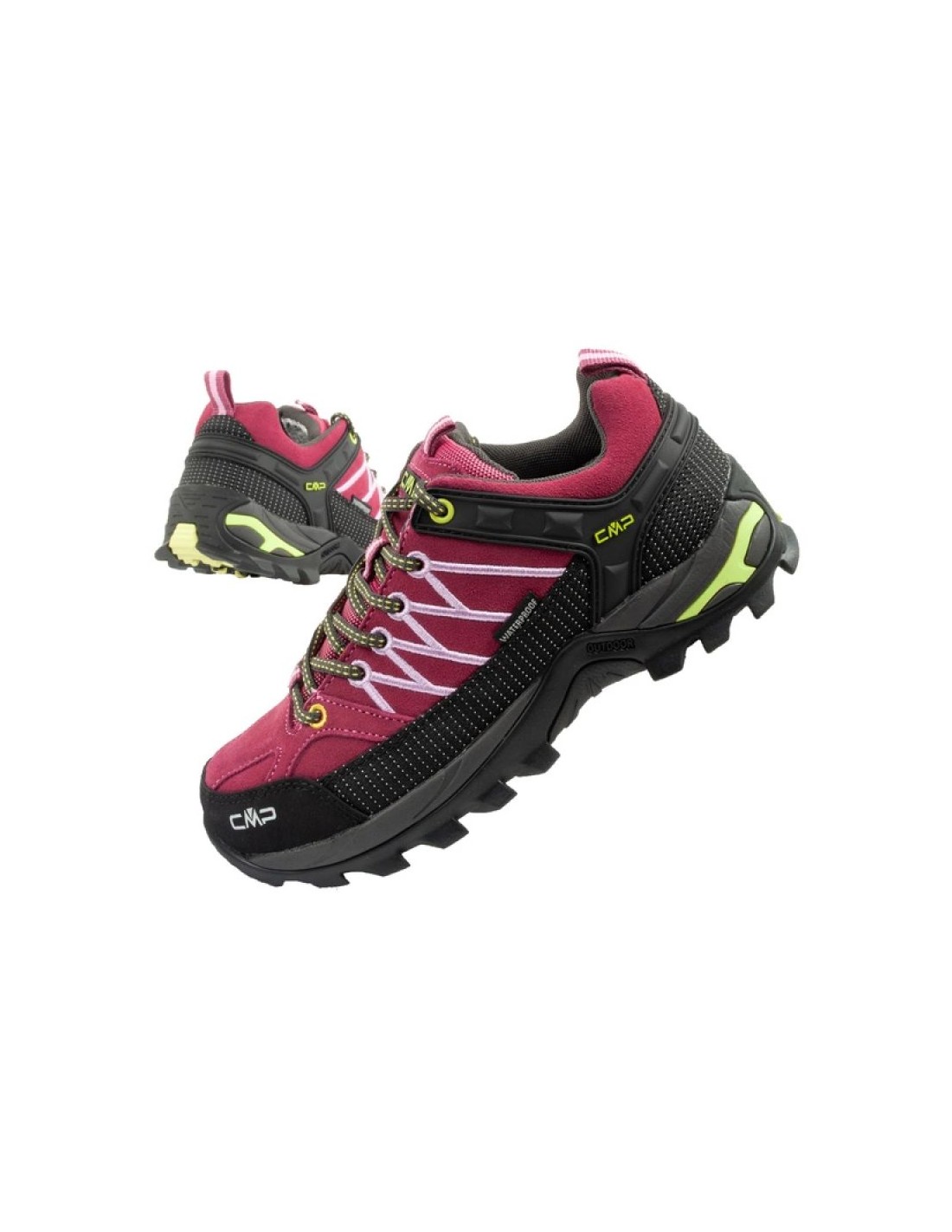 CMP Rigel Women's Waterproof Trekking Sports Shoes Pink