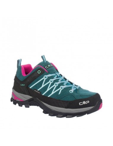 CMP Rigel Low WP women's trekking shoes turquoise 3Q1324616NN