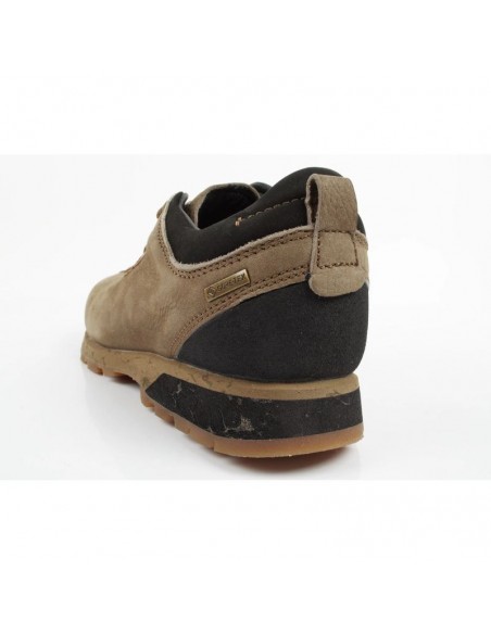 Aku Bellamont women's leather trekking shoes durable brown