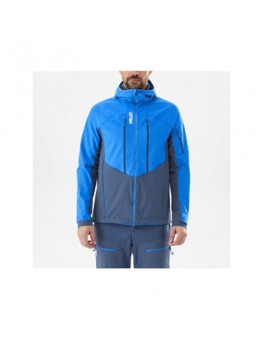 MILLET MM White Shield Jacket Navy Blue