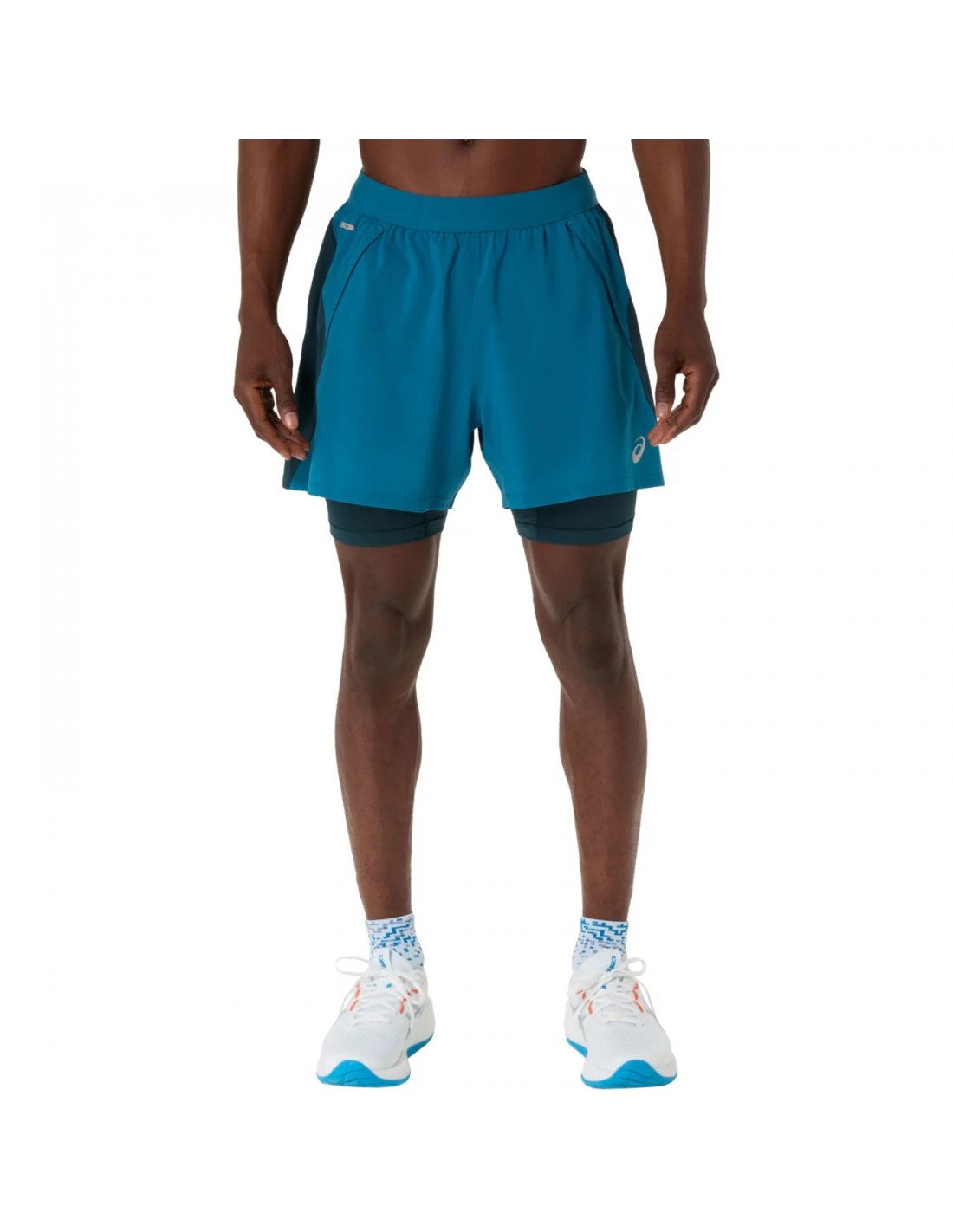 Ανδρικά αθλητικά σορτς ASICS Μαύρο