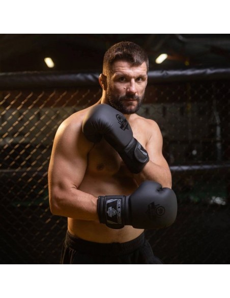 10oz Boxing Gloves Black Master Valor Series