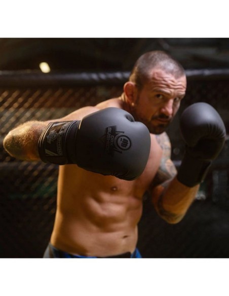 10oz Boxing Gloves Black Master Valor Series