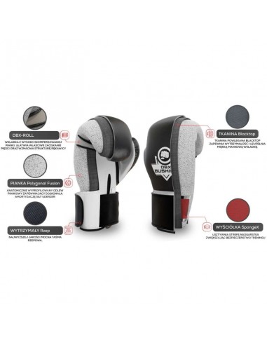 10oz Boxing Gloves Classic White...