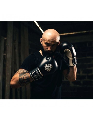 10oz Boxing Gloves Classic White...