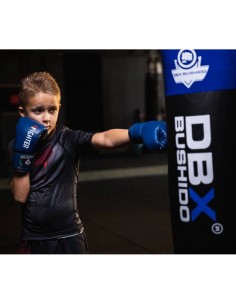 6oz Boxing Gloves for Kids 4Fighter Blue 2