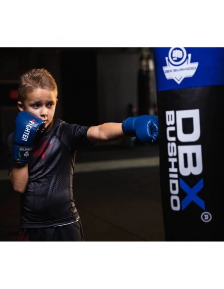 6oz Boxing Gloves for Kids 4Fighter Blue