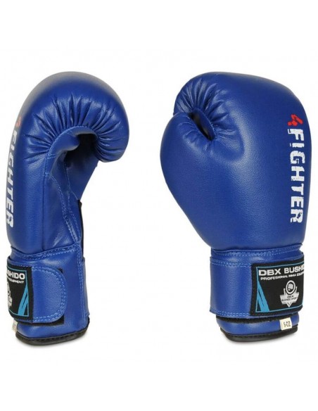 6oz Boxing Gloves for Kids 4Fighter Blue