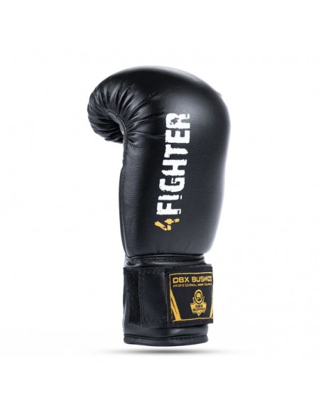 6oz Boxing Gloves for Kids 4Fighter Black