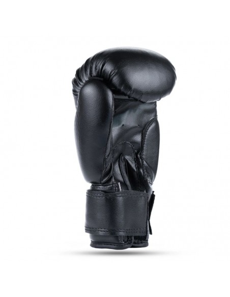 6oz Boxing Gloves for Kids 4Fighter Black